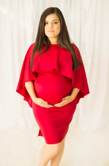 evening dresses for pregnant ladies