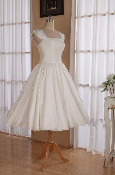 1950s wedding gown