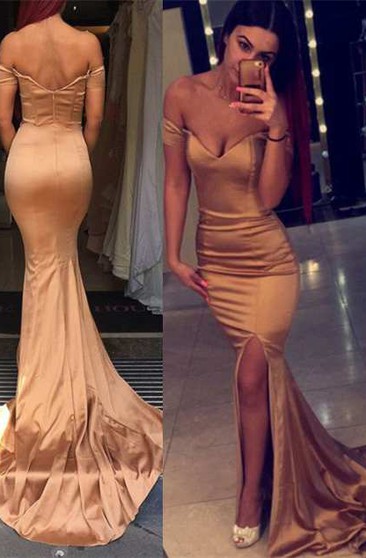 tight long prom dresses