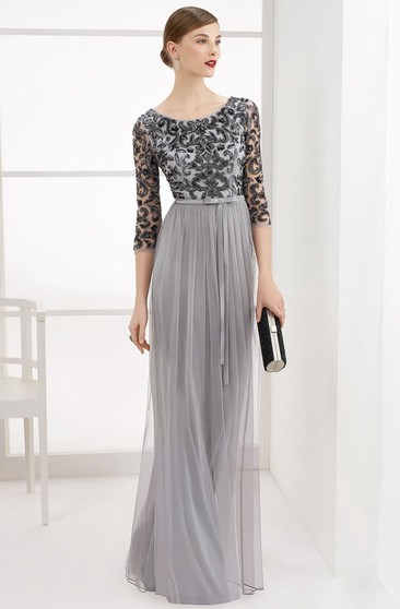 grey semi formal dresses